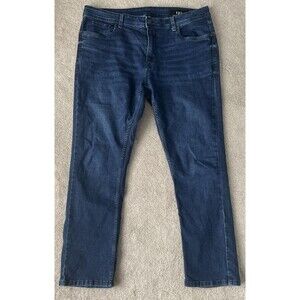 The Perfect Jean NYC Jeans Mens 38x30 Blue Denim Slim Fit Stretch Classic Staple